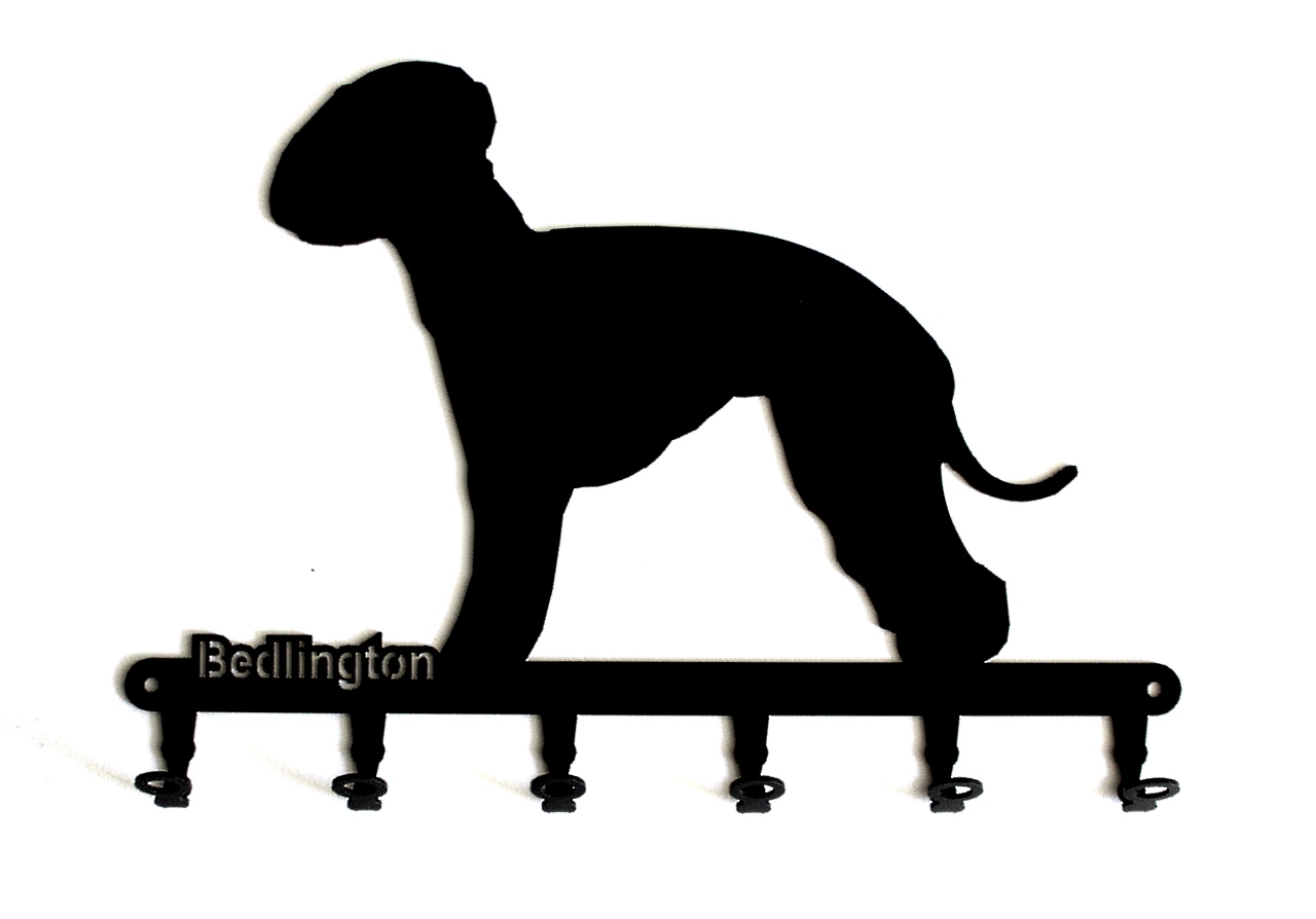 Yorkshire Terrier design Hunde Hakenleiste aus Stahl Schlüsselbrett 6 Haken 