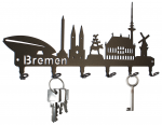 Bremen Skyline Schlüsselbrett
