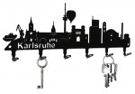 Karlsruhe Skyline Schlüsselbrett