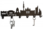 Leipzig Skyline Schlüsselbrett