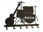 Rock-Band Schlüsselbrett