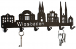 Wiesbaden Skyline Schlüsselbrett