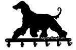Schlüsselbrett Afghanischer Windhund