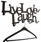 Live Love Laugh Garderobe